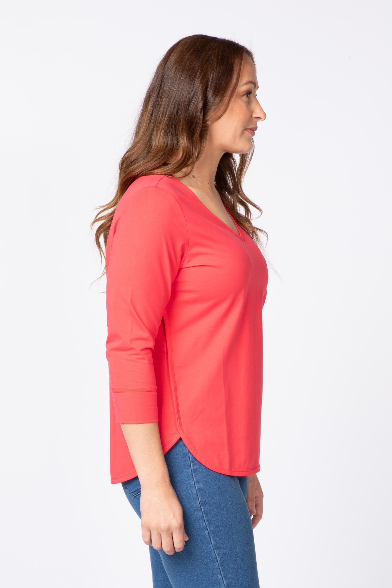 ETERNITY V-NECK 3/4 SLV TOP 5 ETERNITY V-NECK 3/4 SLV TOP