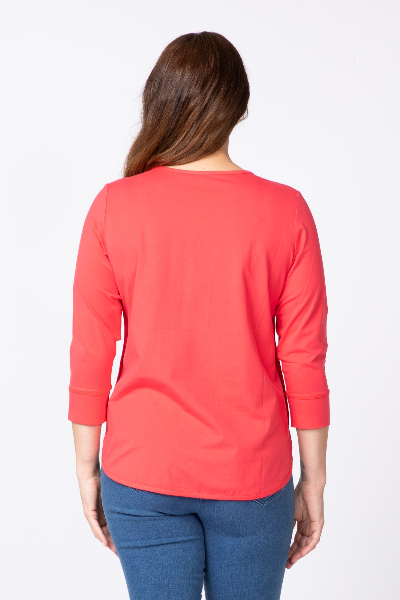 ETERNITY V-NECK 3/4 SLV TOP 6 ETERNITY V-NECK 3/4 SLV TOP