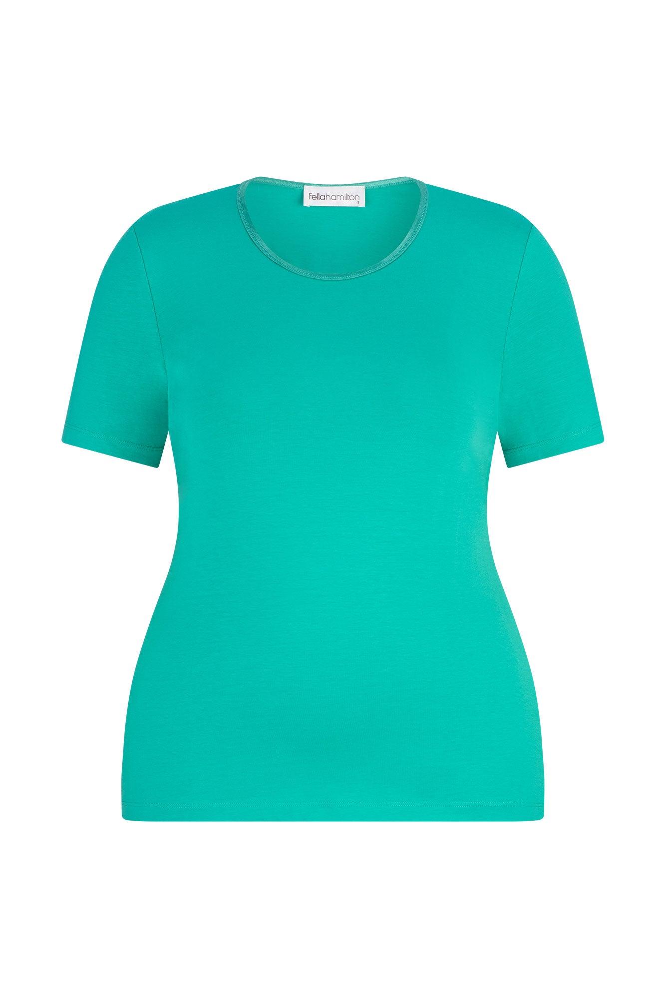 EVERYDAY RIBBON TRIM S/SLV TEE 8 EVERYDAY RIBBON TRIM S/SLV TEE