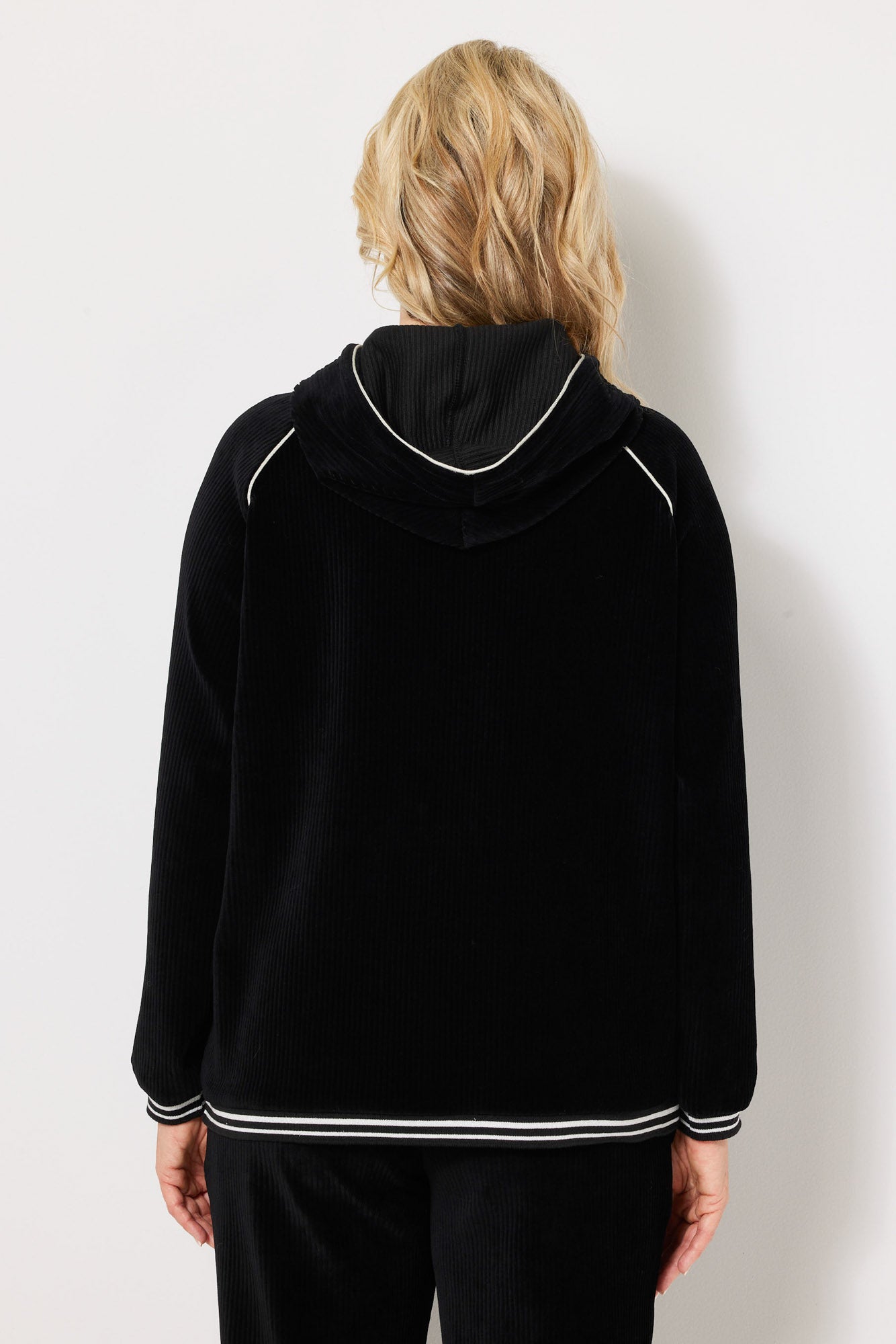 MAXWELL RIB VELOUR HOODIE 6 MAXWELL RIB VELOUR HOODIE