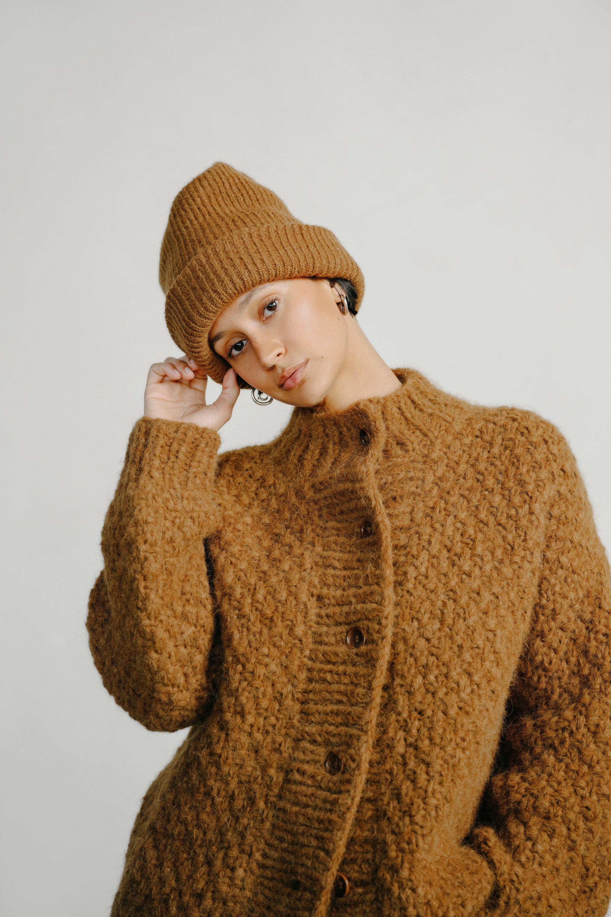 Sierra Beanie, Alpaca Blend, Fox
