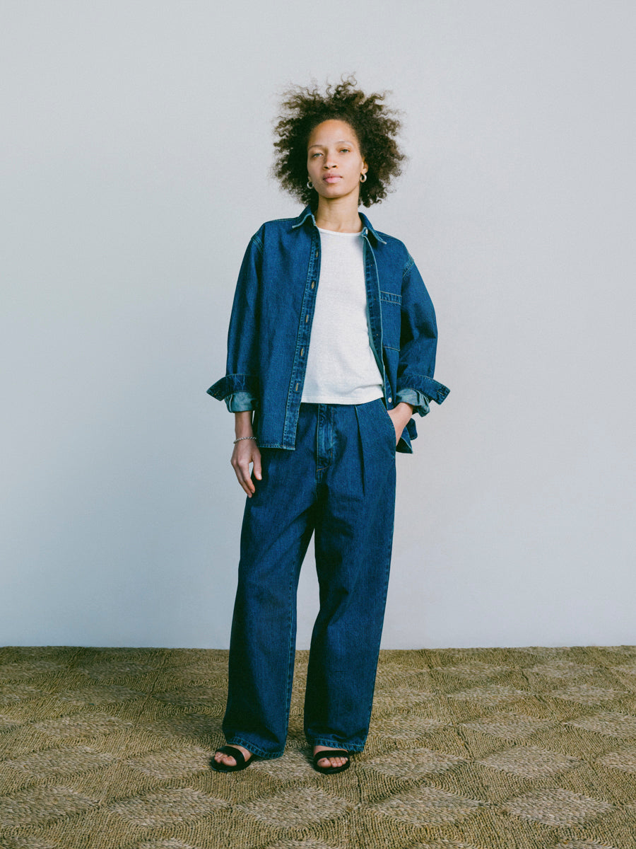 Field Pant, Tencel Denim, Vintage Dark