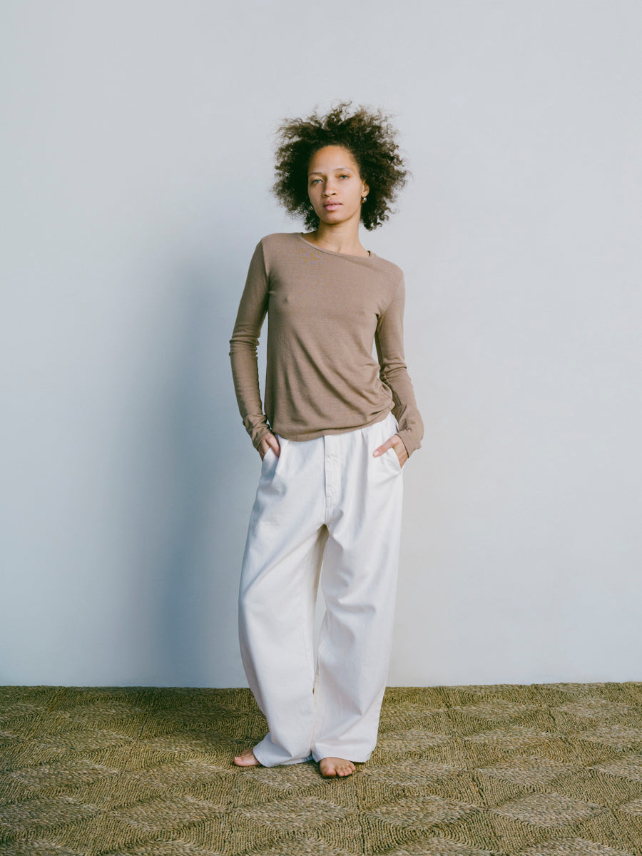 Field Pant, Tencel Bull Denim, Putty