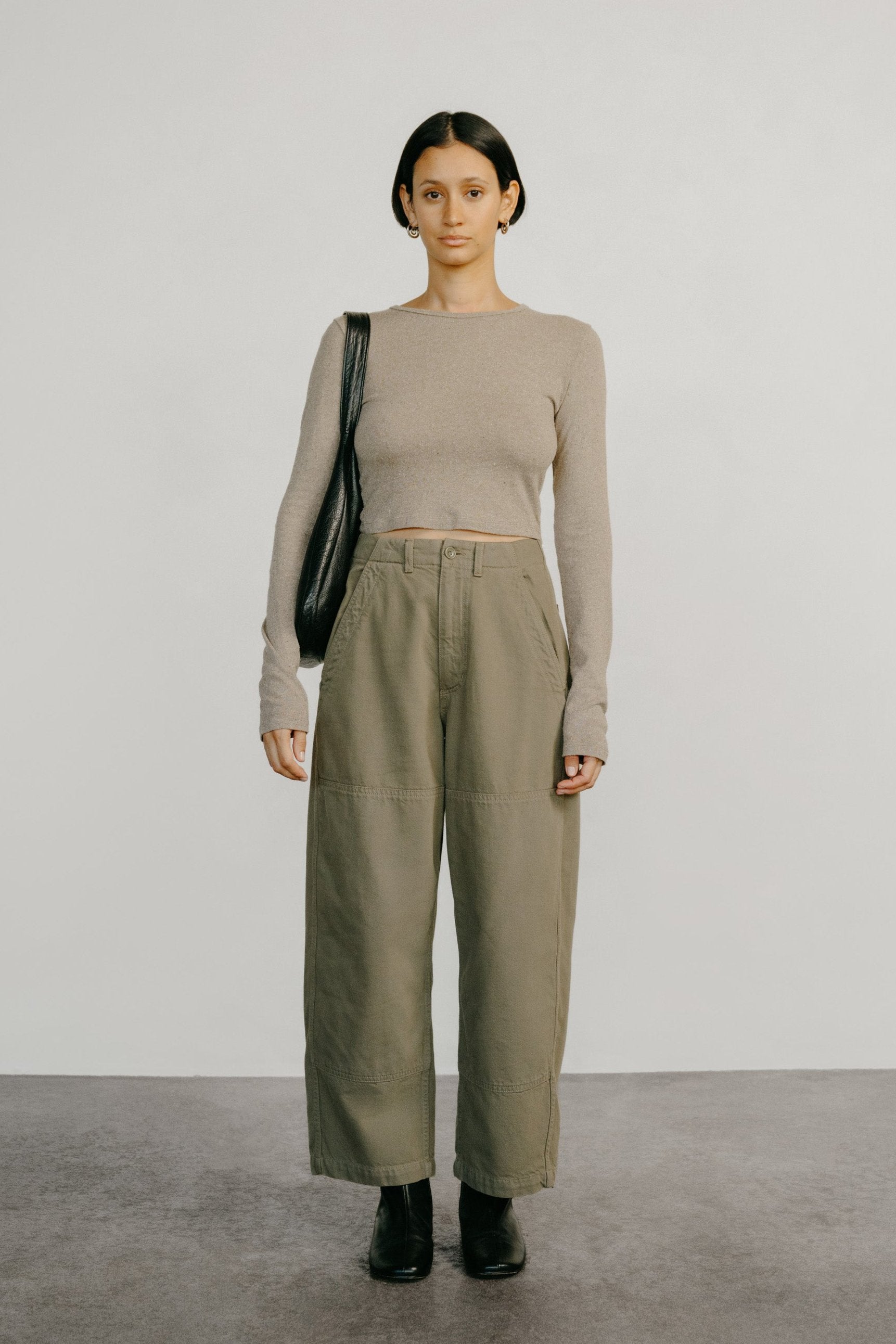 Jardin Pant, Tencel Bull Denim, Algae