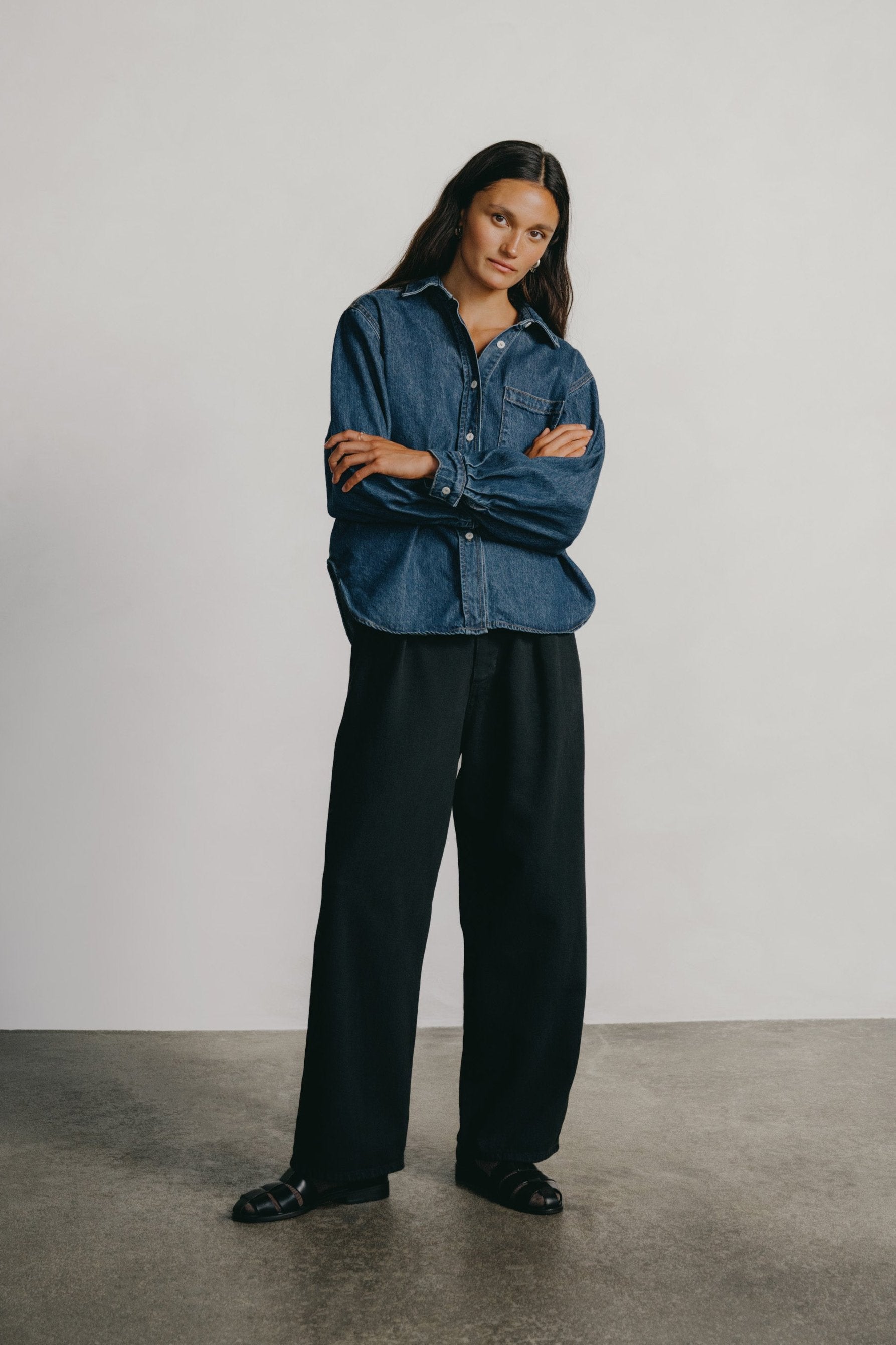 Field Pant, Tencel Bull Denim, Ink Black
