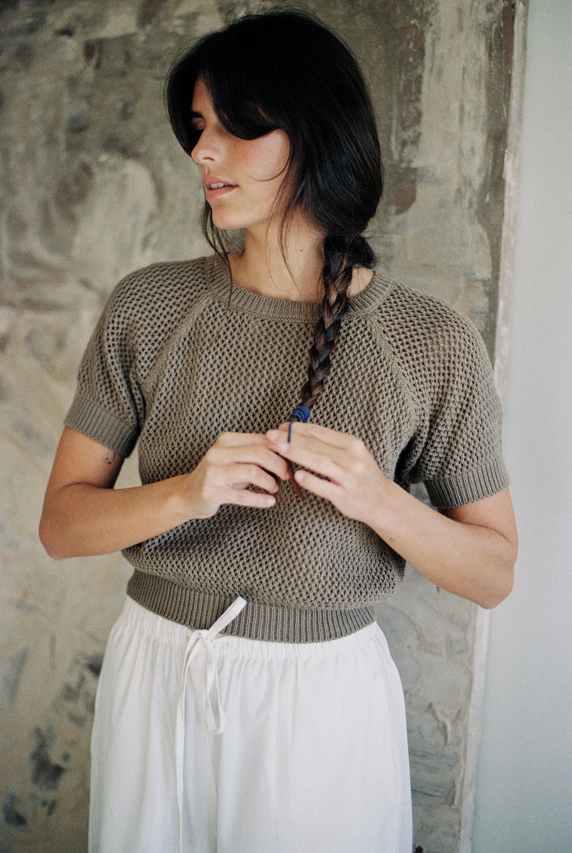 Lloyd Shirt, Organic Tanguis Cotton, Taupe 3 Lloyd Shirt, Organic Tanguis Cotton, Taupe
