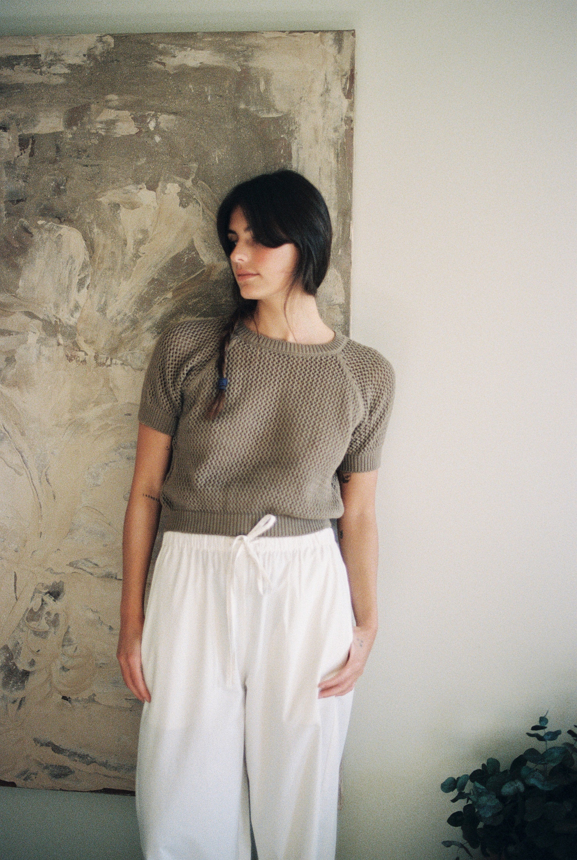 Lloyd Shirt, Organic Tanguis Cotton, Taupe 4 Lloyd Shirt, Organic Tanguis Cotton, Taupe