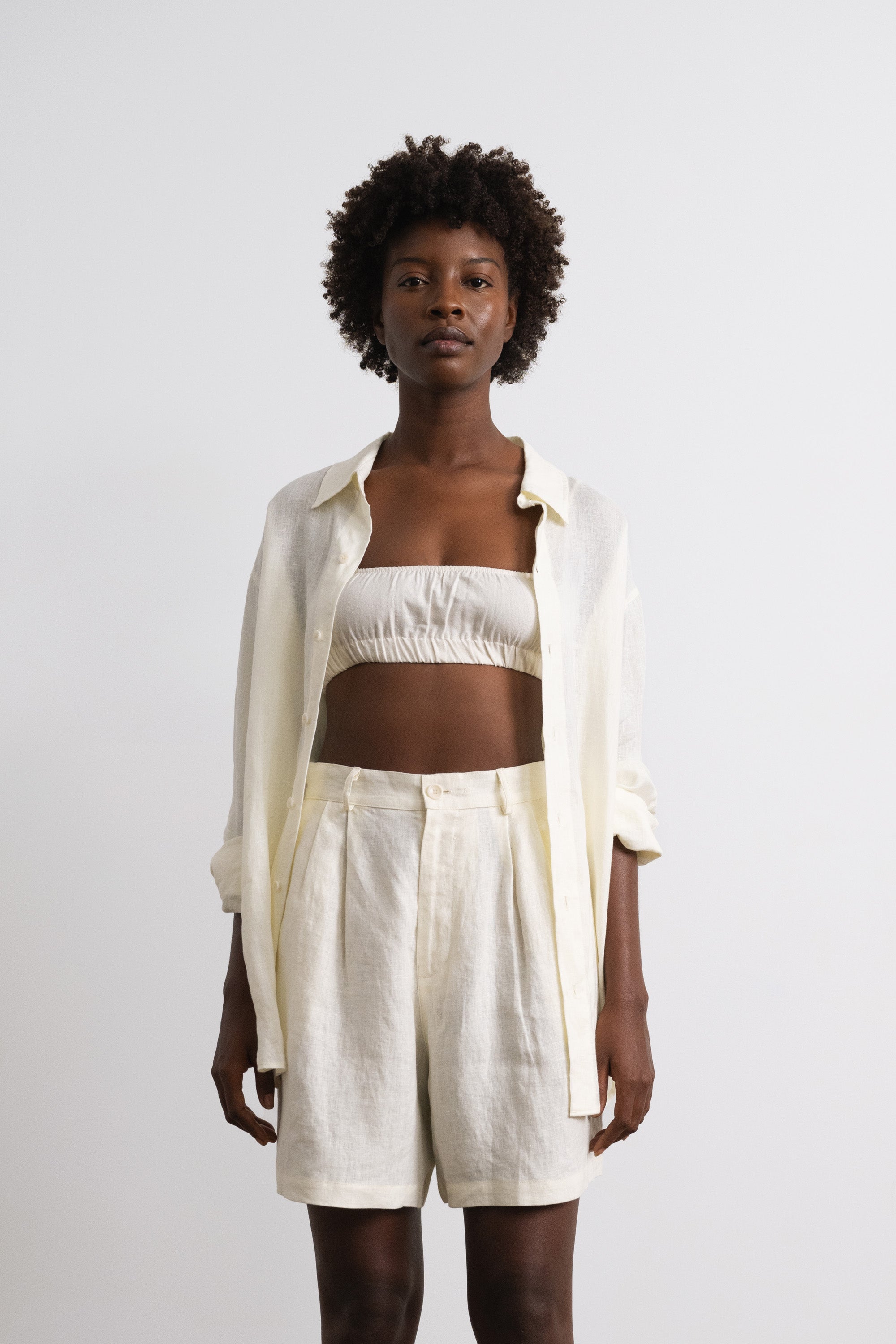 House Top, Regen Silk Noil, Natural 4 House Top, Regen Silk Noil, Natural