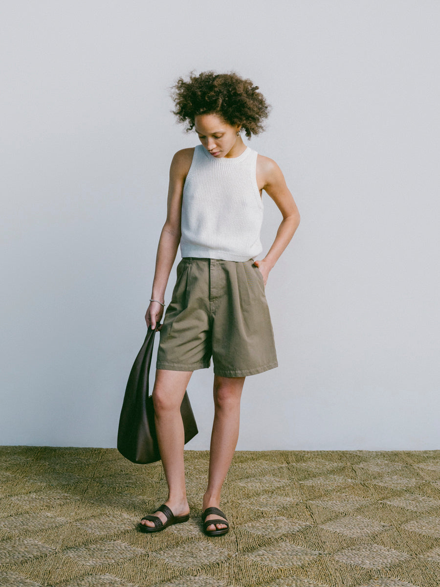 Pfeiffer Short, Chino Twill, Olive Khaki 3 Pfeiffer Short, Chino Twill, Olive Khaki