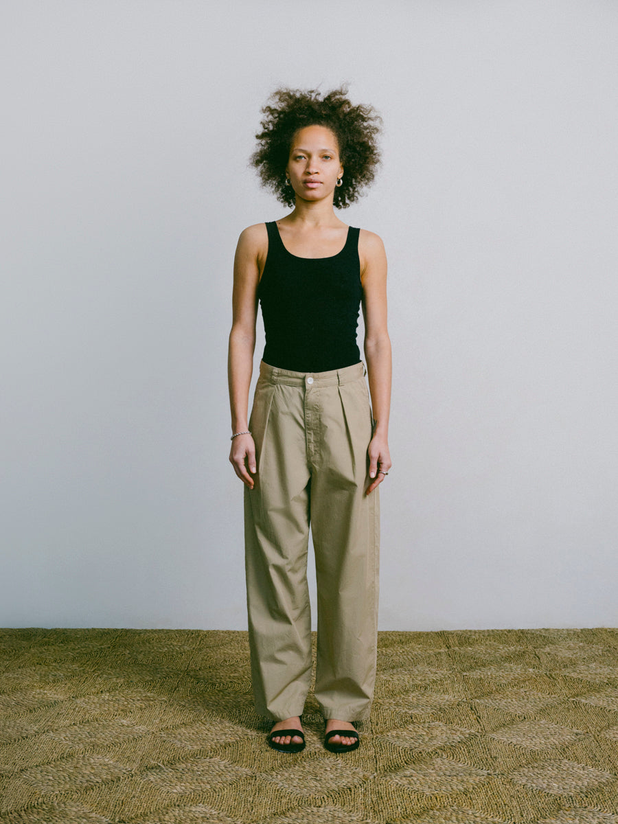 Poplin Field Pant, Organic Poplin, Khaki
