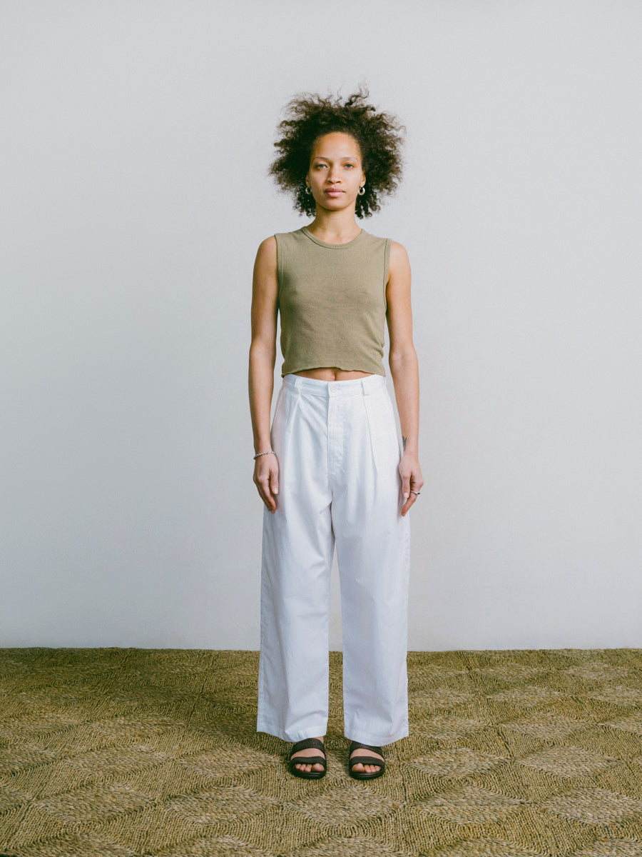 Poplin Field Pant, Organic Poplin, Natural