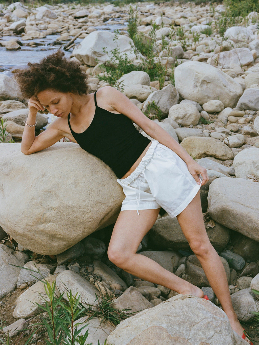 All Day Short, Organic Cotton Poplin, Natural 6 All Day Short, Organic Cotton Poplin, Natural